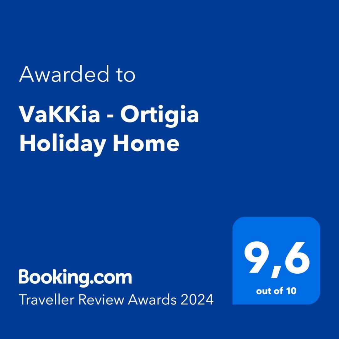 סירקוזה Vakkia - Ortigia Holiday Home מראה חיצוני תמונה